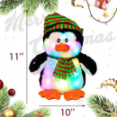 Cuteoy Light-up Plush Penguin LED Stuffed Animal Birthday Christmas Plushies Toy Gifts for Kids Toddler Girls,11“ by TinyTreasures Baby Boutique
