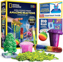 NATIONAL GEOGRAPHIC Amazing Chemistry Set - Chemistry Kit with 100+ Science Experiments Including Crystal Growing and Reactions, Science Kit for Kids, STEM Gift for Boys and Girls (Amazon Exclusive) by TinyTreasures Baby Boutique