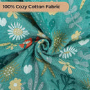 Boho Throw Blanket 90''x98'',100% Cotton Blankets for Couch Bed,Cotton Quilt Travel Muslin Blankets Farmhouse Home Decor Soft Lightweight Picnic Blanket by CozyNest Decor