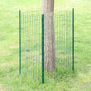 Green PVC Coated Welded Wire Fence 36 Inch x 25 Foot, 2 Inch x 3 Inch 16GA, Garden Border Fencing Roll Vinyl Coating Metal Wire Mesh for Yard Vegetable Plant Protection Poultry Netting by GreenHaven Gardens
