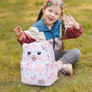 SUN EIGHT Toddler Backpack for Boys & Girls - Lightweight Kids Backpack for Preschool,Kindergarten & Travel,Cute Animal Design,Durable Small School Bag for Daycare (Ages 2-5) by TinyTreasures Baby Boutique