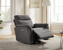 Power Recliner Chair Swivel Glider, Electric Rocking Recliner Chairs with USB and Type-C Ports, Nursery Chair Recliner for Office, Living Room, Bedroom（Dark Gray） by TinyTreasures Baby Boutique