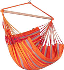 LA SIESTA® - XL King Domingo Hammock Swing Chair - Weather & Tear Resistant Hanging Hammock Chair - Indoor Outdoor Hammock Chair Swing - Hanging Chair for Patio Porch Bedroom - Max 355 Lbs, Toucan by GreenHaven Gardens