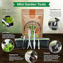 Organo Republic 25 Summer Vegetable & Herb Garden Seeds Variety Pack - 6,820+ Non-GMO Heirloom Veggie & Herb Seeds for Outdoors & Indoor Home Gardening: Tomato, Okra, Bean, Cucumber, Basil, Rosemary by GreenHaven Gardens