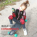 Soft-Style Kids Knee and Elbow Pads with Bike Gloves, Flexible Impact-Resistant Gear for Ages 2-11, Designed for Balance Bikes, Roller-Skating, and Skateboarding by TinyTreasures Baby Boutique