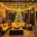 JMEXSUSS 1000LED Green Wire String Lights Warm White by GreenHaven Gardens