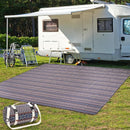 G GOOD GAIN Picnic Blankets Outdoor - Waterproof Outdoor Rug with Shoulder Carry Strap | Machine Washable Picnic Mat with Sandproof Backing for RV, Balcony, Camping, Hiking, Concerts (Blue, 9' x 6') by TinyTreasures Baby Boutique