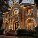 TW SHINE Christmas Lights, 20FT 100 Count Incandescent Mini Christmas Tree Light, Waterproof Xmas String Lights for Outdoor Indoor Home Party Yard Decorations, Gold by GreenHaven Gardens