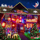 KNONEW 403FT 1000 LED Christmas String Lights Outdoor Green Wire Fairy Light 8 Modes & Timer Plug in Waterproof LED String Lights for Xmas Yard Tree Wedding Party Holiday Decorations (Red and Green) by GreenHaven Gardens