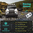12V SUV 5MPH 2-Seater Ride on Toys, Ride-on Truck Toy w/Parent Remote,4W/2D 3-Speed Kids Electric Vehicles with Motor,Spring Suspension,LED,Music (12V Electric Ride on Truck SUV) by TinyTreasures Baby Boutique