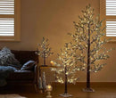 Birchlitland Lighted Pine Garland Battery Operated with Timer 6FT 48 LED Fairy Lights, Christmas Garland with Lights Wall Patio Wedding and Holiday Decor by CozyNest Decor