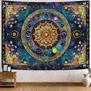 Lunerfex Mandala Solar System Tapestry Boho Tapestry for Bedroom Galaxy Tapestries Wall Hanging Living Room Wall Art and Home Decor 44x60 by CozyNest Decor
