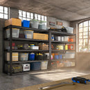 REIBII 48.2''W Garage Shelving Heavy Duty Metal Shelving 3000LBS Storage Shelves Adjustable Metal Shelves Industrial Garage Shelf for Warehouse Basement 48.2 "W x 24.2" D x 72.2 "H by GreenHaven Gardens