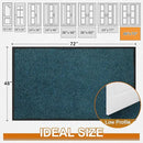 Mibao Front Door Mat, Dirt Trapper Welcome Mat for Outdoor Indoor, Non-Slip Waterproof Doormat, Durable Machine Washable Low Profile Entry Rug for Back Door Outside Patio Porch, 72" x 48", Blue by CozyNest Decor