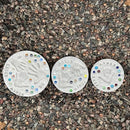 Large DIY Stepping Stone Kit, Handprint Stepping Stone, Mother's Day Gift, Footprint Stepping Stone (12 inch) by TinyTreasures Baby Boutique