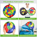 Large Dart Board for Kids, Kids Double-Sided Dart Board with Sticky Balls and Darts, Indoor/Outdoor Sport Fun Party Play Game Toys, Gifts for 3 4 5 6 7 8 9 10 11 12 Year Old Boys Girls by TinyTreasures Baby Boutique