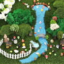 Thrilez 210 Pieces Miniature Fairy Garden Accessories, Including Resin Animals, Miniature Figurines, Micro Landscape Ornaments Kit, Fake Diorama Trees for Fairy Garden Decor by CozyNest Decor