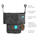 Munchkin® Brica® Stroller Organizer Bag - Universal Fit with Cup Holders and Wipes Case, Fits UPPAbaby, Evenflo, BabyTrend and more, Black by TinyTreasures Baby Boutique