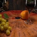 Wine Wheel Handcrafted Wood For Both Amateurs And Connoisseurs A Guide To On Tasting Identifies Prim by The Wine Savant
