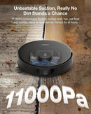 ECOVACS DEEBOT T30S PRO Robot Vacuum and Mop, 11000Pa, TruEdge Adaptive Edge Mopping, ZeroTangle Technology, AI Instant Re-mop, Self-Emptying & Refilling, AI Obstacle Avoidance by CozyNest Decor