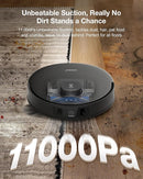 ECOVACS DEEBOT T30S Combo Robot Vacuum and Mop, All in One Cleaning Hub, 11000Pa, ZeroTangle Technology, TruEdge Adaptive Edge, Dual Self-Emptying, Hot Water Washing by CozyNest Decor