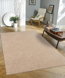 Non-Slip Washable 5x7 Area Rugs for Living Room Bedroom, Ultra Soft Bedside Rug, Indoor Floor Carpet for Kids Girls and Boys, Dorms, Nursery Rooms, Non-Skid Area Rug, Flower Beige, 5' x 7' by TinyTreasures Baby Boutique