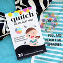 Quitch Mosquito Bite Itch Relief Patch, After Bite Insect Bite Treatment, Anti Itch Cream Alternative, Insect Bite Relief, Cruise, Travel and Camping Essential for Kids by TinyTreasures Baby Boutique