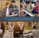 Pyle 88-Key Electric Piano Keyboard – Full Sized Bluetooth Enabled Keyboard with 28 Rhythms & Tones, Built-In Speaker, Sustain Pedal, Piano Bag, Portable Design, Ideal for Beginners and Professionals by TinyTreasures Baby Boutique