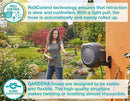 GARDENA 20505, 100' Retractable Garden Hose Reel with US Hose Threads - 100' x 1/2" hose, Automatic Retraction & Length Lock for Easy Watering. Heavy Duty Swivel Bracket 180°, Includes Nozzle. by GreenHaven Gardens