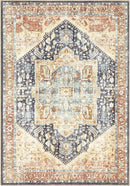 Keen Home Design 10x14 Rug - Machine Washable Area Rug with Non-Slip Backing, Ideal for Living Room, Dining Room, Bedroom - Vintage, Easy Clean, Durable, Low Pile Rug - (9'7" x 14') by CozyNest Decor
