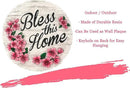 Spoontiques - Garden Décor - Bless This Home Stepping Stone - Decorative Stone for Garden by CozyNest Decor