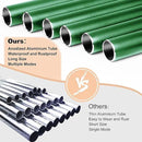 Large Aluminium Wind Chimes 37 Inches to Create a Zen Atmosphere Suitable for Outdoor, Garden, Patio Decoration. Classic Wind Chimes with Wind Catcher Suitable as A Gift for Unisex(Green) by CozyNest Decor