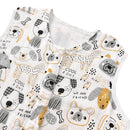 Baby Sleep Sack 2-4 T Baby Wearable Blanket 100% Organic Cotton 0.5 TOG Toddler Sleeping Sack 2- Way Zipper Soft Lightweight X-Large Pup by TinyTreasures Baby Boutique