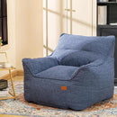 Bean Bag Chair with Filler, Bean Bag Sofa Chair with Tufted Soft Armrests Plush Lazy Sofa Comfy Chair,Large BeanBag Chair for Adults in Livingroom, Bedroom by CozyNest Decor