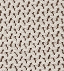 REDEARTH Square Pouf Ottoman Foot Stool - Hand Knitted Bean Bag - Cord Boho Pouffe - Accent Poof for Living Room - Nursery - Bedroom - Kids Bedroom - Patio - 100% Cotton (16" x 16" x 16") - Ivory by CozyNest Decor