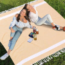 Large Picnic Blanket Outdoor Law Park Grass Patio Mat Manta Para Soft Car Travel Essentials Road Trip Summer Vacation Stuff Outside Accessories Roadtrip Camping Gear Rv Must Haves Glamping Tent Gadget by TinyTreasures Baby Boutique