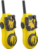 eKids Pokemon Walkie Talkies Pikachu Toys FRS Walkie Talkies for Kids Long Range Static Free Easy to Use For Indoor and Outdoor Games by TinyTreasures Baby Boutique