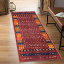 Keen Home Design 2x7 Rug - Machine Washable Runner Rug with Non-Slip Backing, Ideal for Hallway, Entryway, Kitchen, Laundry Room - Vintage, Easy Clean, Durable, Low Pile Rug - (2'6" x 7') by CozyNest Decor