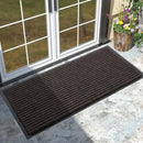 Yimobra Front Door Mat Outdoor Indoor Entrance, 100% Waterproof All-Season All Weather Doormat, Welcome Matt Outside Entry, Non Slip, Low Profile, Heavy Duty Patio Porch Floor Mats,47 x 24 by CozyNest Decor