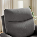 Power Recliner Chair Swivel Glider, Electric Rocking Recliner Chairs with USB and Type-C Ports, Nursery Chair Recliner for Office, Living Room, Bedroom（Dark Gray） by TinyTreasures Baby Boutique