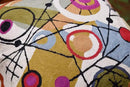 Kandinsky Abstract Throw Pillow Cover - Circles | Modern Couch & Outdoor Pillow | Mid Century Chair Cushions | Handmade Wool Size 18x18 by CozyNest Decor