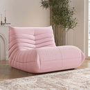 Bean Bag Chair, Fireside Chair Bean Bag Sofa Large Bean Bag Chair for Adults, Bean Bag Chairs for Teens with High Density Comfortable Foam, Memory Foam Bean Bag for Living Room, Bedroom (Pink) by CozyNest Decor