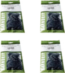 Raindrip 312050 312050B Single Barbed Connectors, 1/4-Inch, 50 Per Bag, Blacks Pack of 4 by GreenHaven Gardens