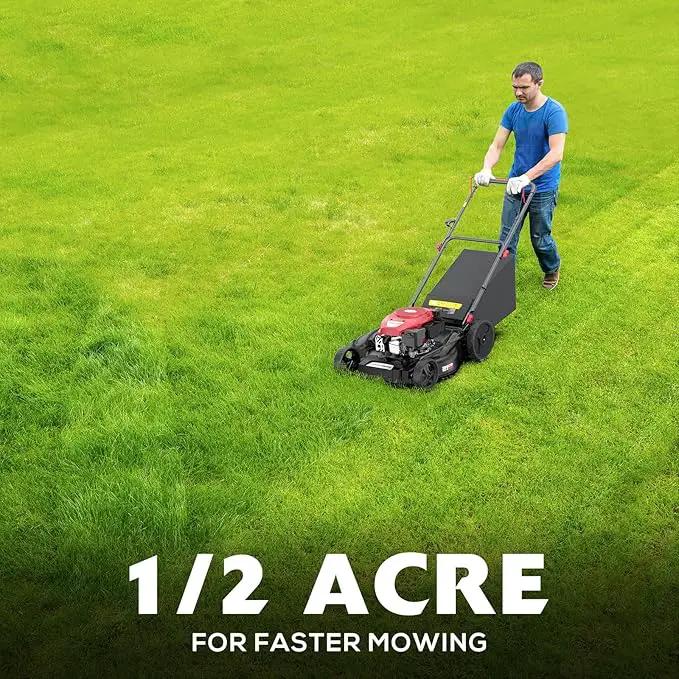 Self Propelled Gas Lawn Mower, 21" with 170cc 4-Cycle OHV Engine 3-in-1 RWD Self-Propelled Lawn Mower (AV8621S1), photo 7 of 9
