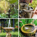 Biling 7.5W Solar Water Pump Outdoor, Solar Pond Pump Solar Fountain with DIY 5ft Tubing for Small Ponds, Garden Pool and Bird Bath