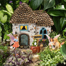 Fairy Garden House Kit - Fairy House, Fairy Garden Accessories Outdoor & Fairies for Fairy Garden – Fairy Houses for Gardens Outdoor - 4 Piece Kit for Adults by GreenHaven Gardens