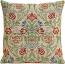 Charlotte Home Furnishings Throw Pillow Covers 16x16 in, Single Stem Decorative Couch Pillow Cover, Boho Decor European Tapestry Cushion Cases, Living Room Cozy Home Decor, Jacquard Woven Soft Cotton by CozyNest Decor