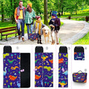 Extra Large Picnic Blanket Waterproof,80"x 80"Foldable Machine Washable Beach Blankets,Outdoor Blanket for 6-8 Adults,Picnic Mat Suitable for Indoor Crawling,Park Beach,Camping,Hiking,Travel（Dinosaur) by TinyTreasures Baby Boutique
