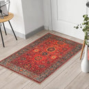 Keen Home Design 2x3 Rug - Machine Washable Entry Rug with Non-Slip Backing, Ideal for Enteryway, Kitchen, Bathroom, Laundry Room - Vintage, Easy Clean, Durable, Low Pile Rug - (2' x 3') by CozyNest Decor