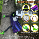 POPGIFTU 64" Large Crashing Witch into Tree Halloween Outdoor Decoration – Funny Flying Witch Yard Prop for Porch, Garden & Lawn, Weather-Resistant Halloween Decor by CozyNest Decor